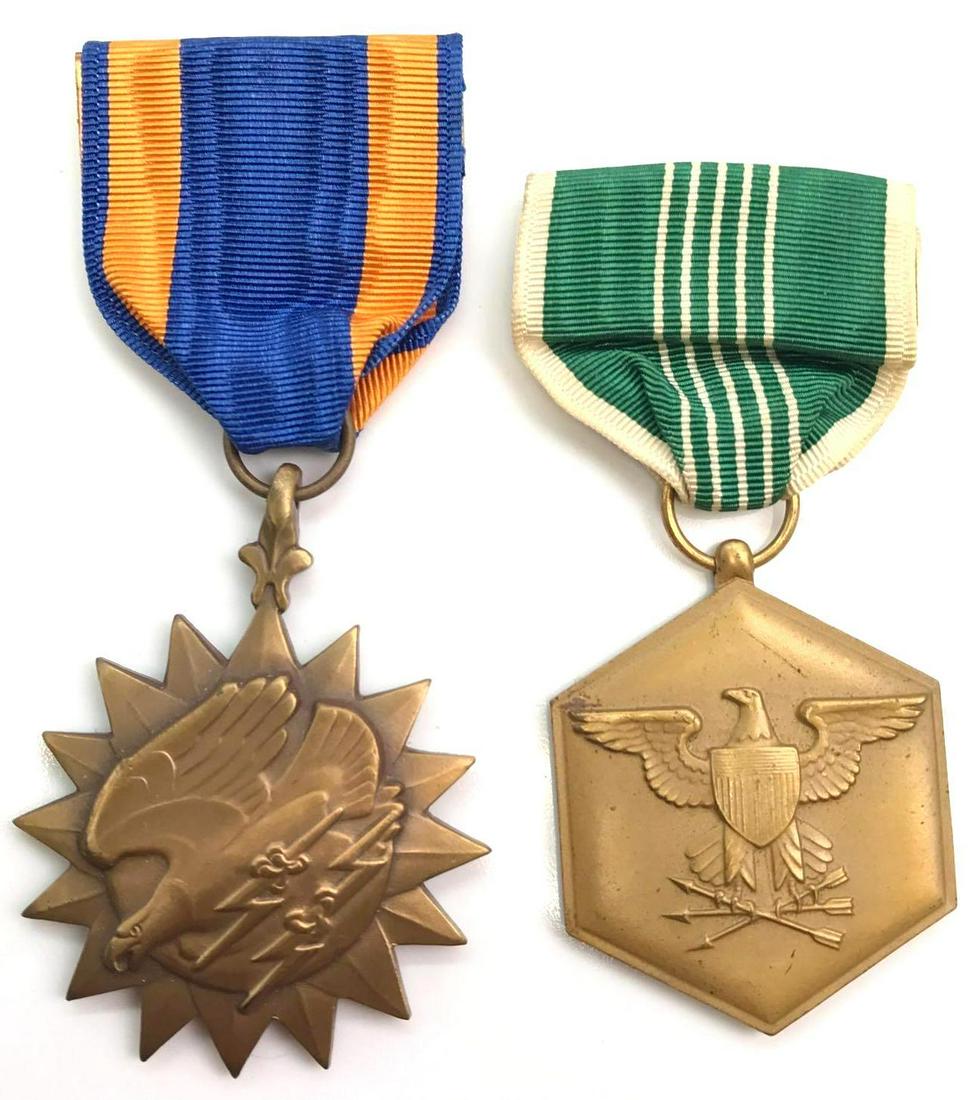 Vintage (1940s) U.S. Armed Forces - Air Medal + ARCOM (1 of 2)