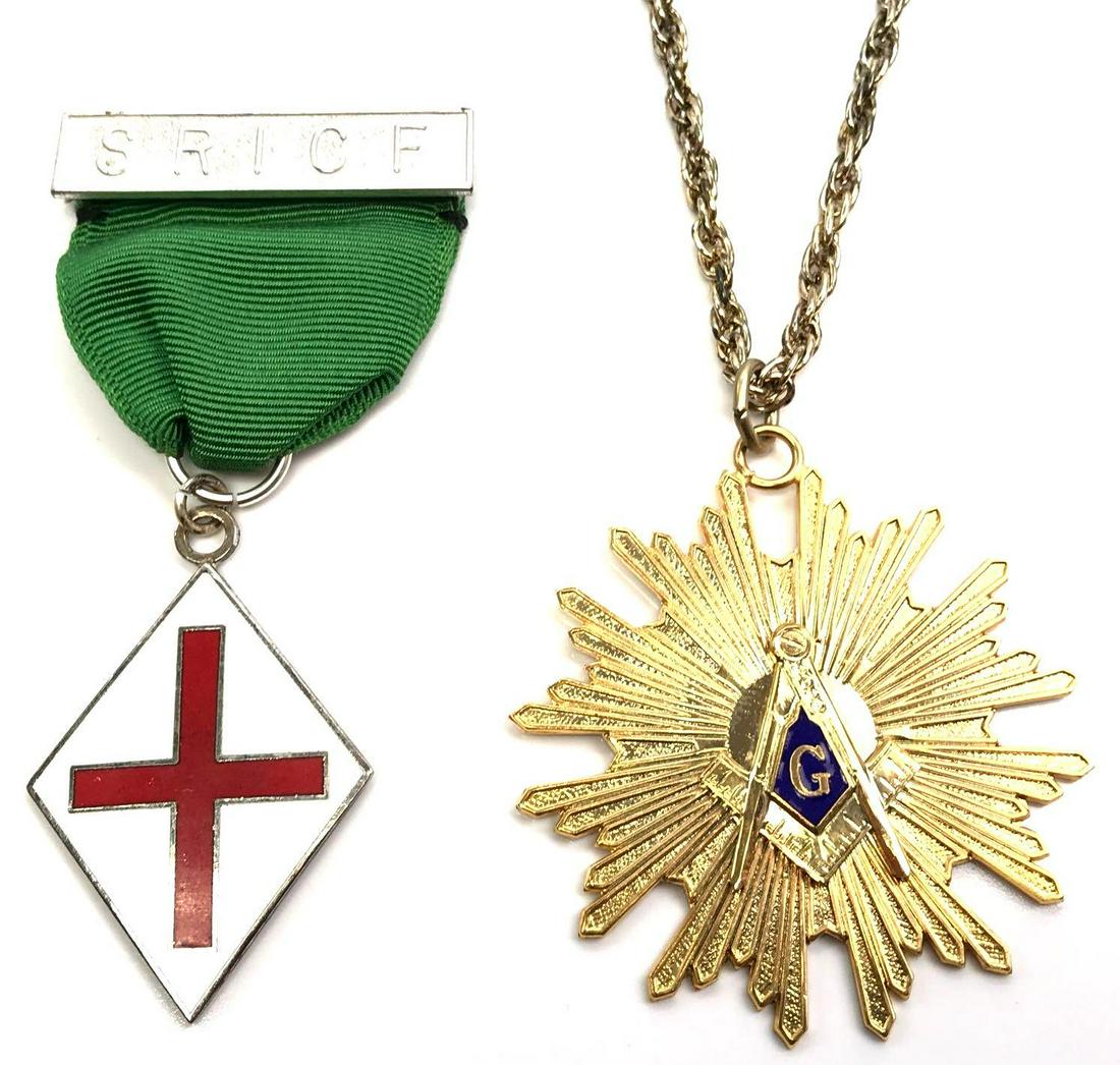 Freemason "SRICF" Jewel - Seventh Degree + Masonic (1 of 5)