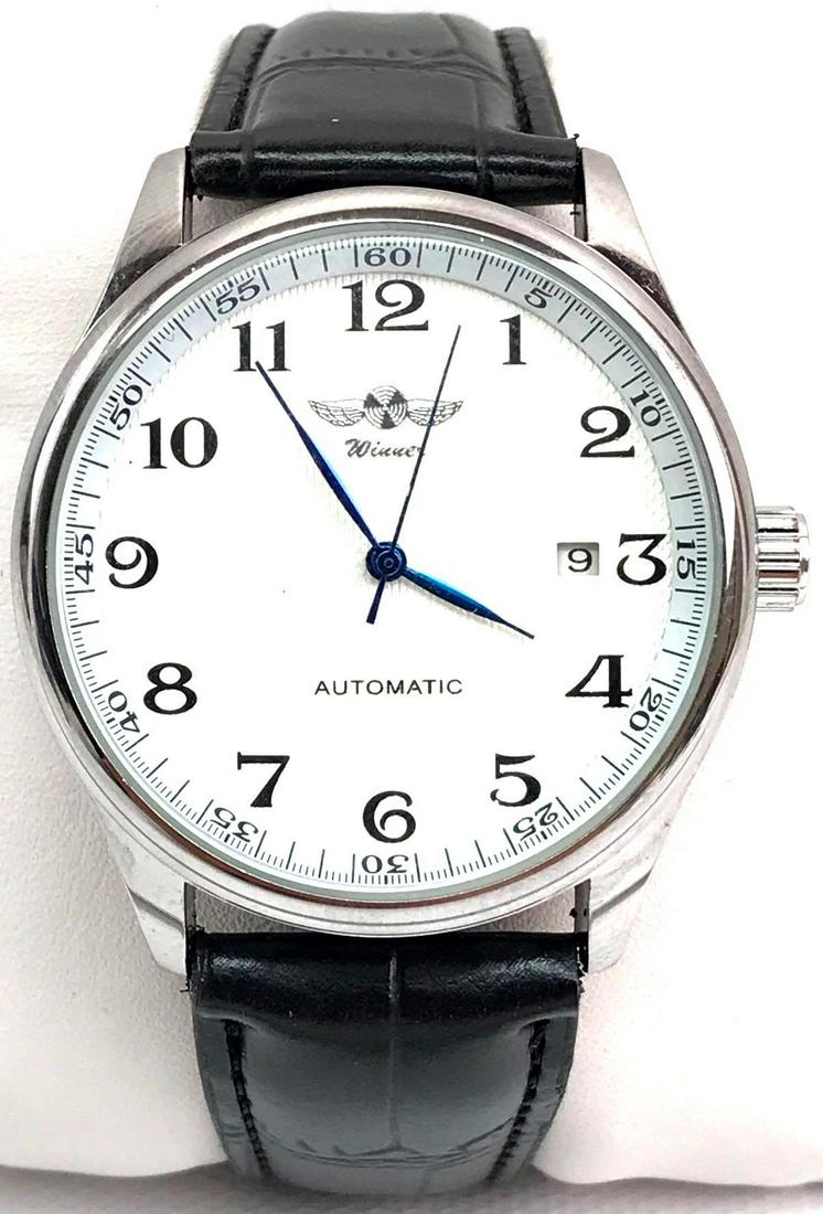"Winner" Automatic Mechanical Wristwatch w/ Skeleton (1 of 10)