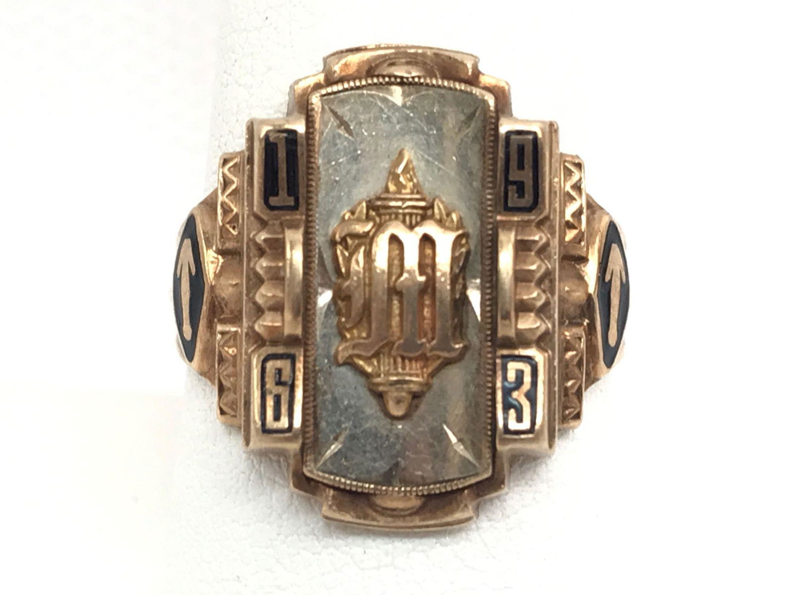 10k Yellow Gold "Josten" Class Ring - 1963 (1 of 6)