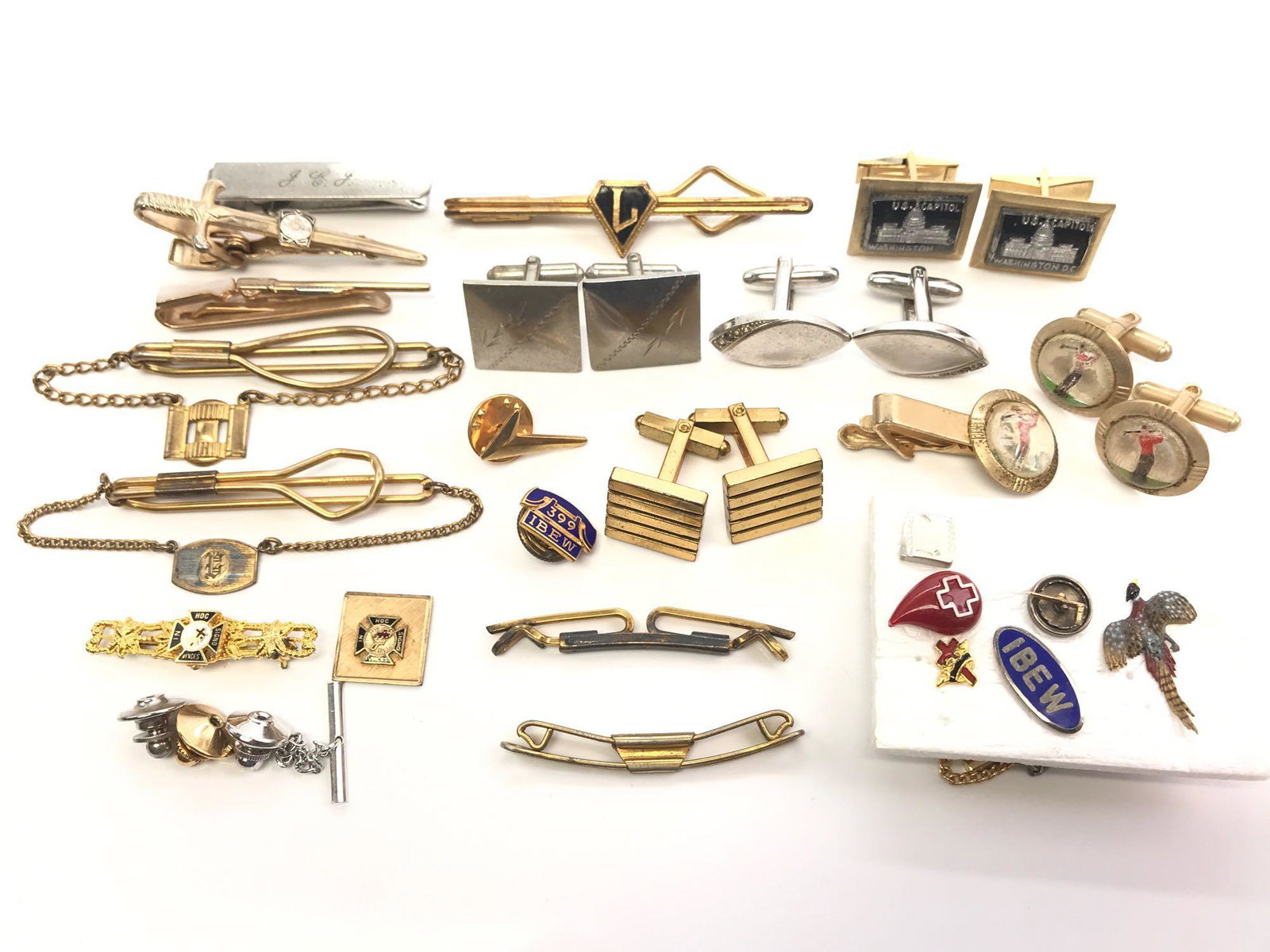 Gents' Jewelry Collection - Tie Clips, Tie Bars, Cuff (1 of 6)