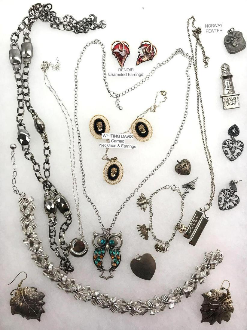 Vintage Costume Jewelry Collection - Renoir, Norway (1 of 3)
