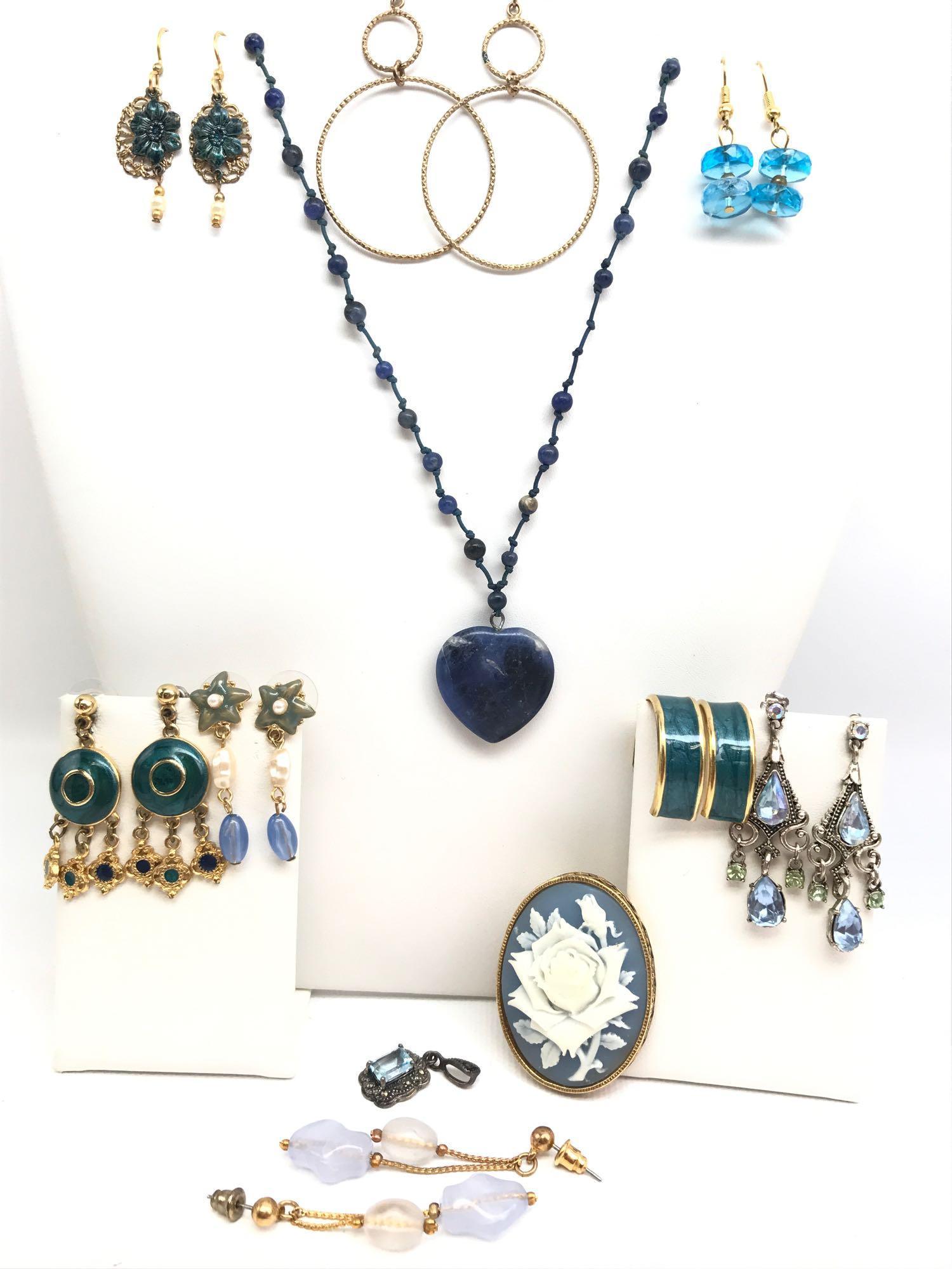 Shades of Blue Costume Jewelry Collection - Sky Blue (1 of 7)