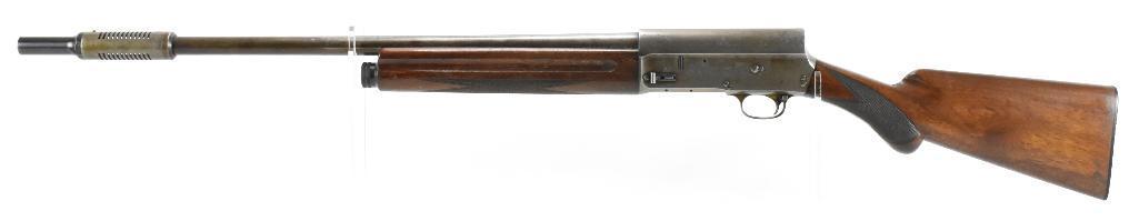 Browning Light Twelve 12 GA Semi Auto Shotgun: Includes Cutts Compensator, Choke's, and Tools. Serial Number 8G15040, 27 inch Barrel with Compensator