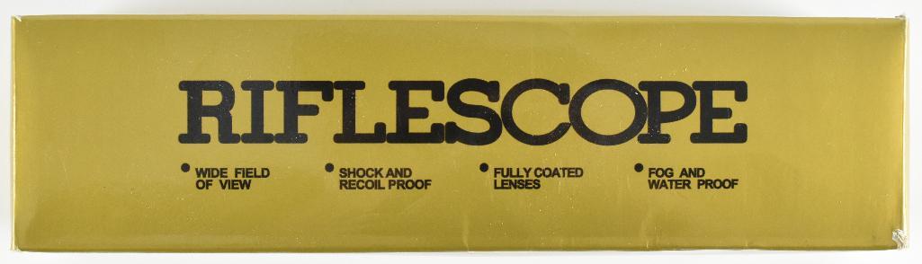 Cross 3x32 Rifle Scope with Original Box: New in Original Box, Tools, and Owners Manual