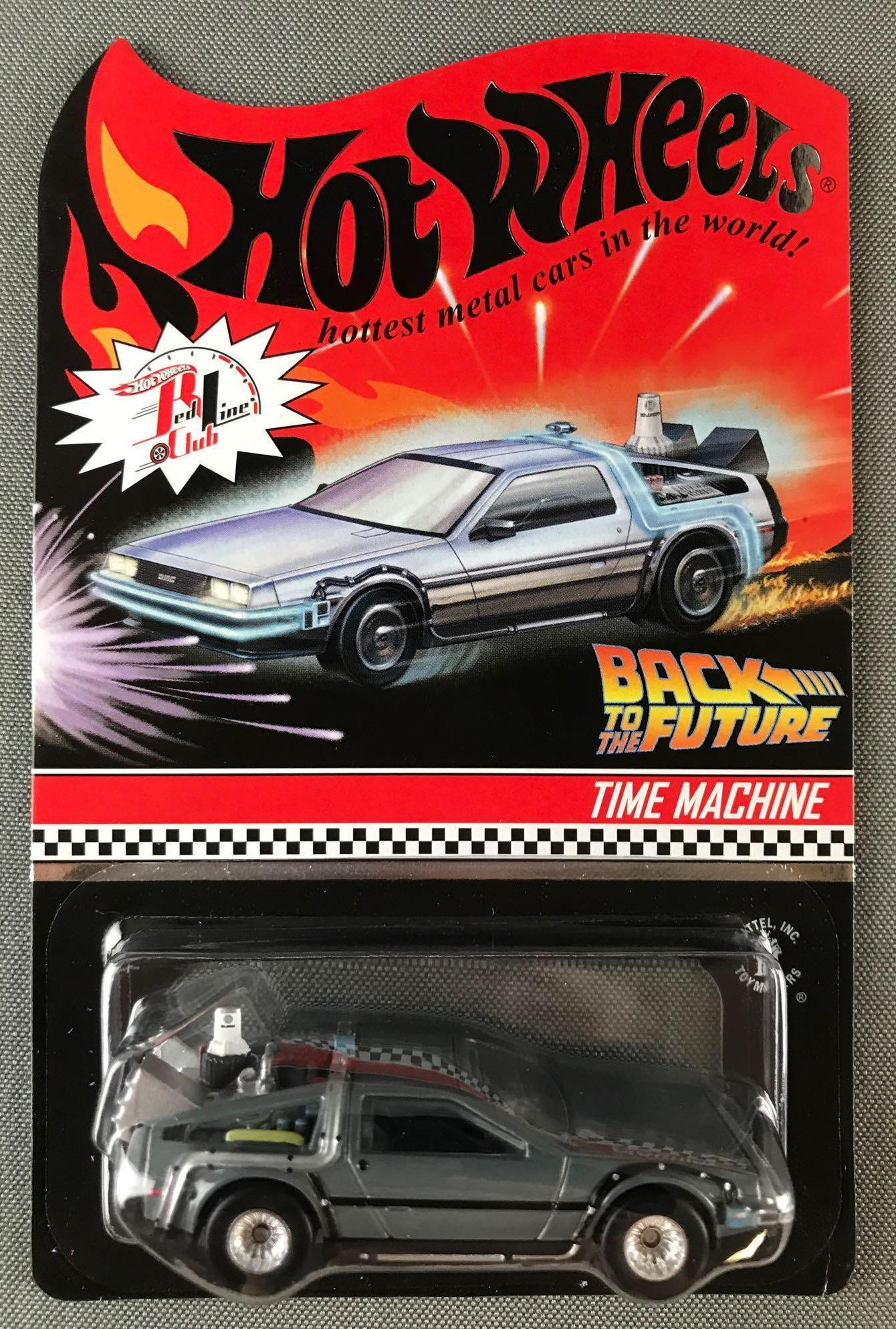 Hot Wheels Red Line Club Back to the Future Time (1 of 3)