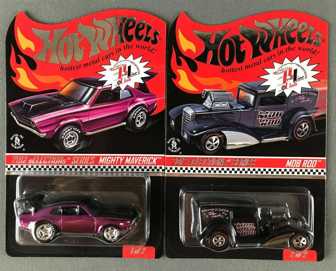 Group of 2 Hot Wheels Red Line Club die-cast vehicles (1 of 4)