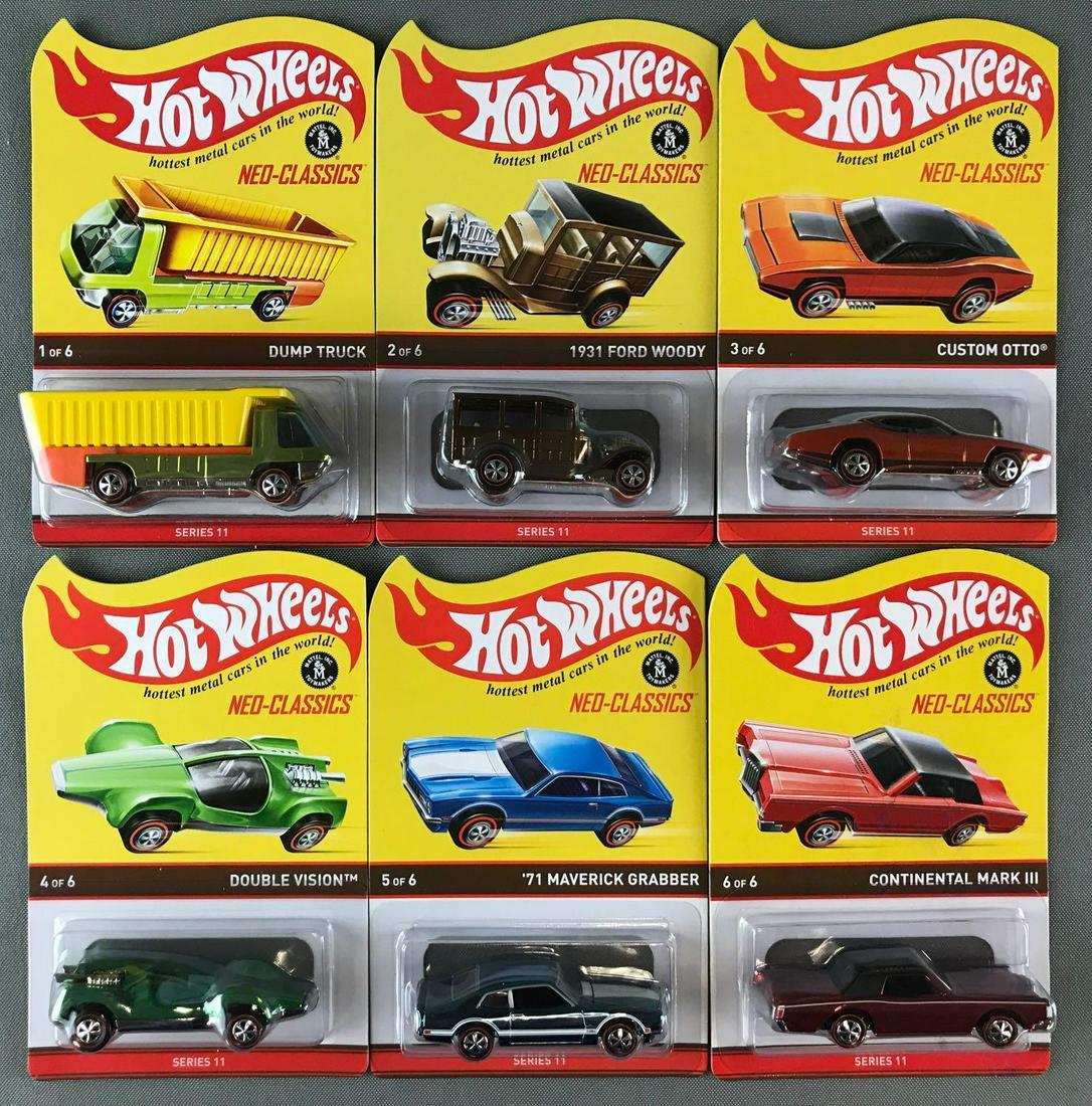 Group of 6 Hot Wheels die-cast vehicles in original (1 of 6)