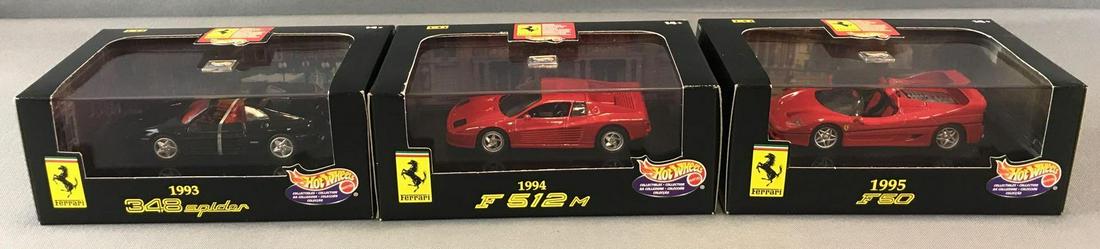 Group of 3 Hot Wheels Collectibles Ferrari die-cast (1 of 8)