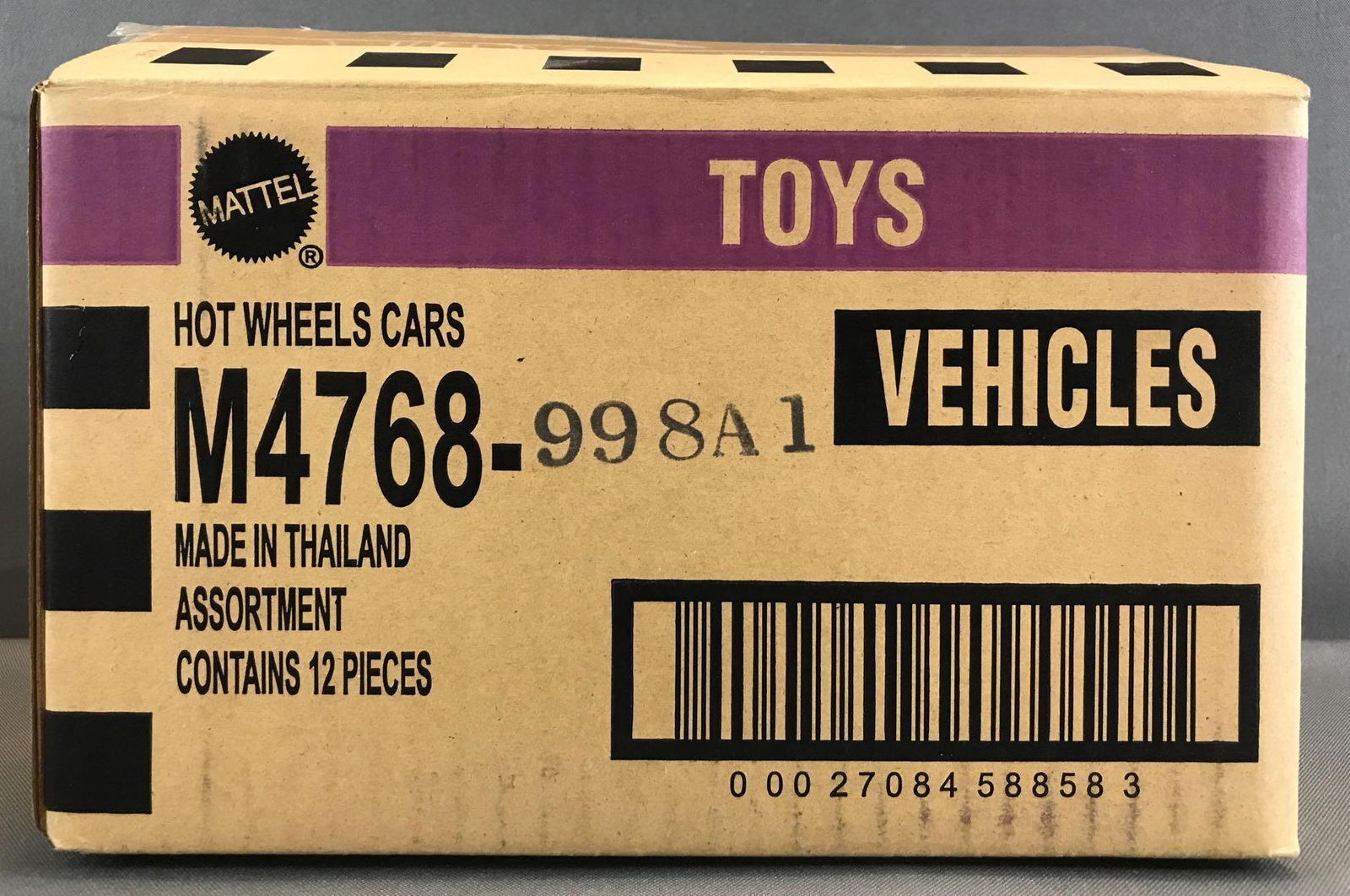 Full shipping box (12 pieces) assorted Hot Wheels (1 of 3)