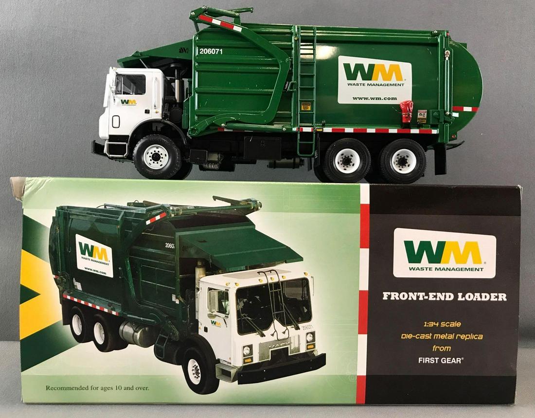 First Gear Waste Management die-cast truck in original (1 of 10)
