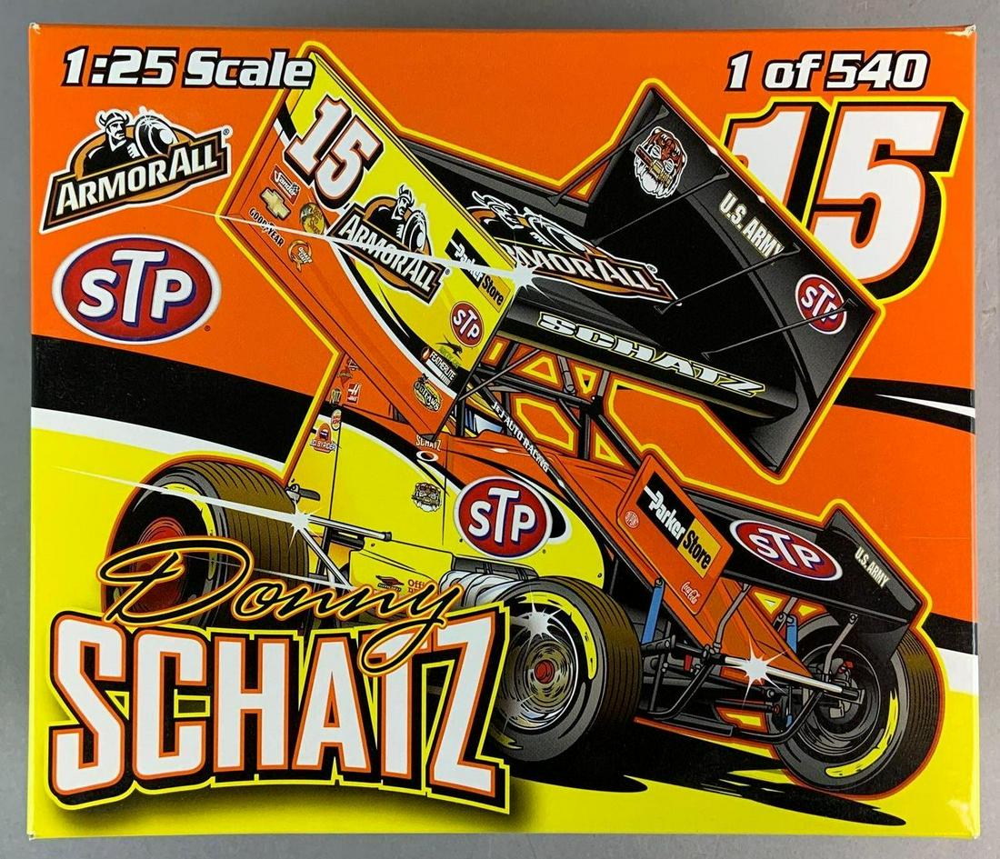 R and R 2010 Donny Schatz Armor All/STP Die-Cast Sprint: New in Original Box, Limited Edition 1 of 540, 1/25th Scale, World of Outlaws, Tony Stewart Racing, Good Year Officially Licensed ProductÊ