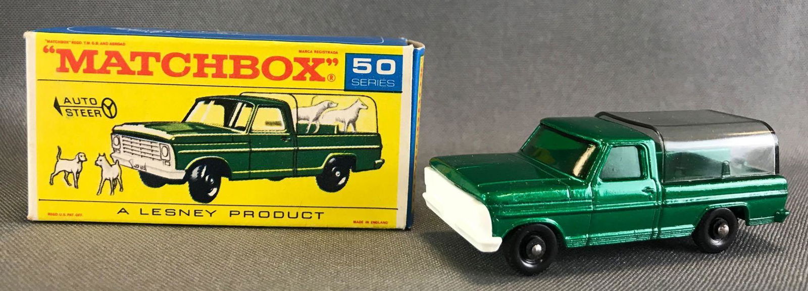 Matchbox No. 50 Kennel Truck die-cast vehicle with (1 of 10)