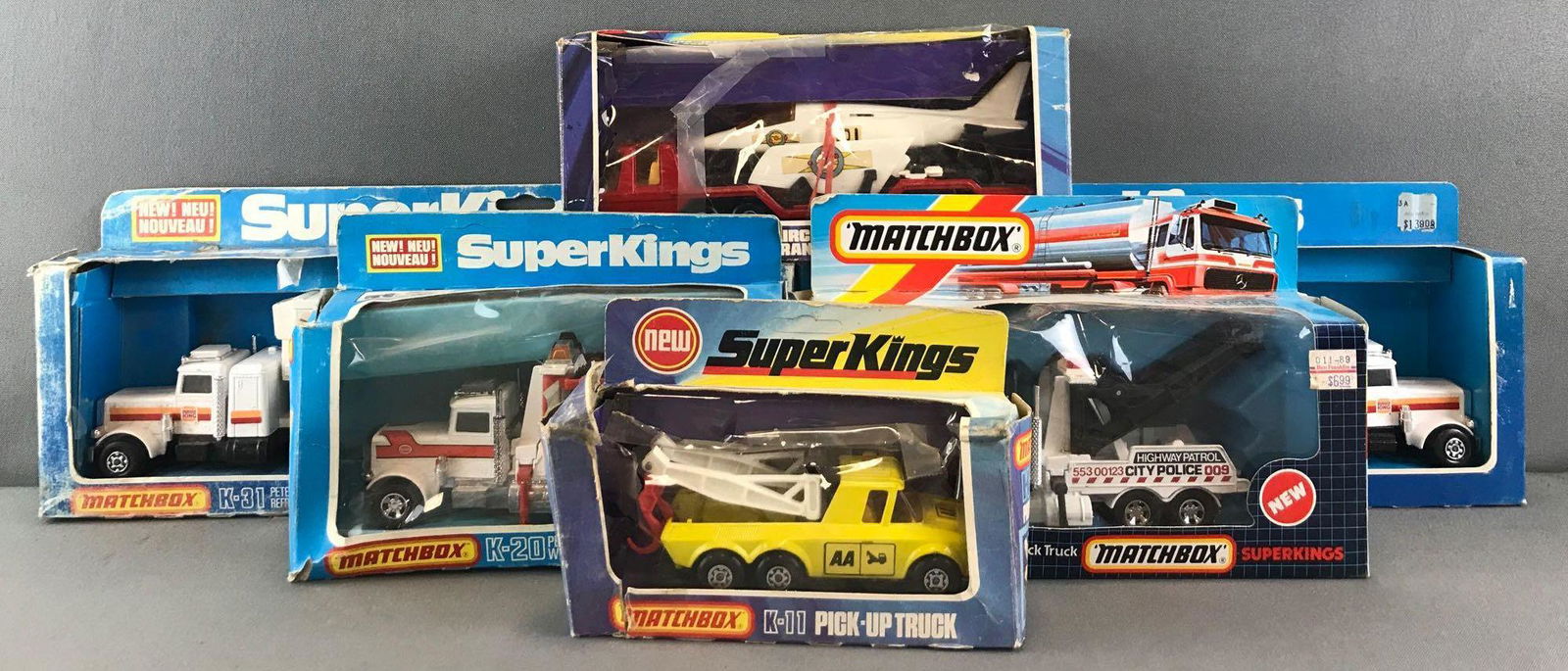 Group of 6 Matchbox Super Kings die-cast vehicles in (1 of 7)