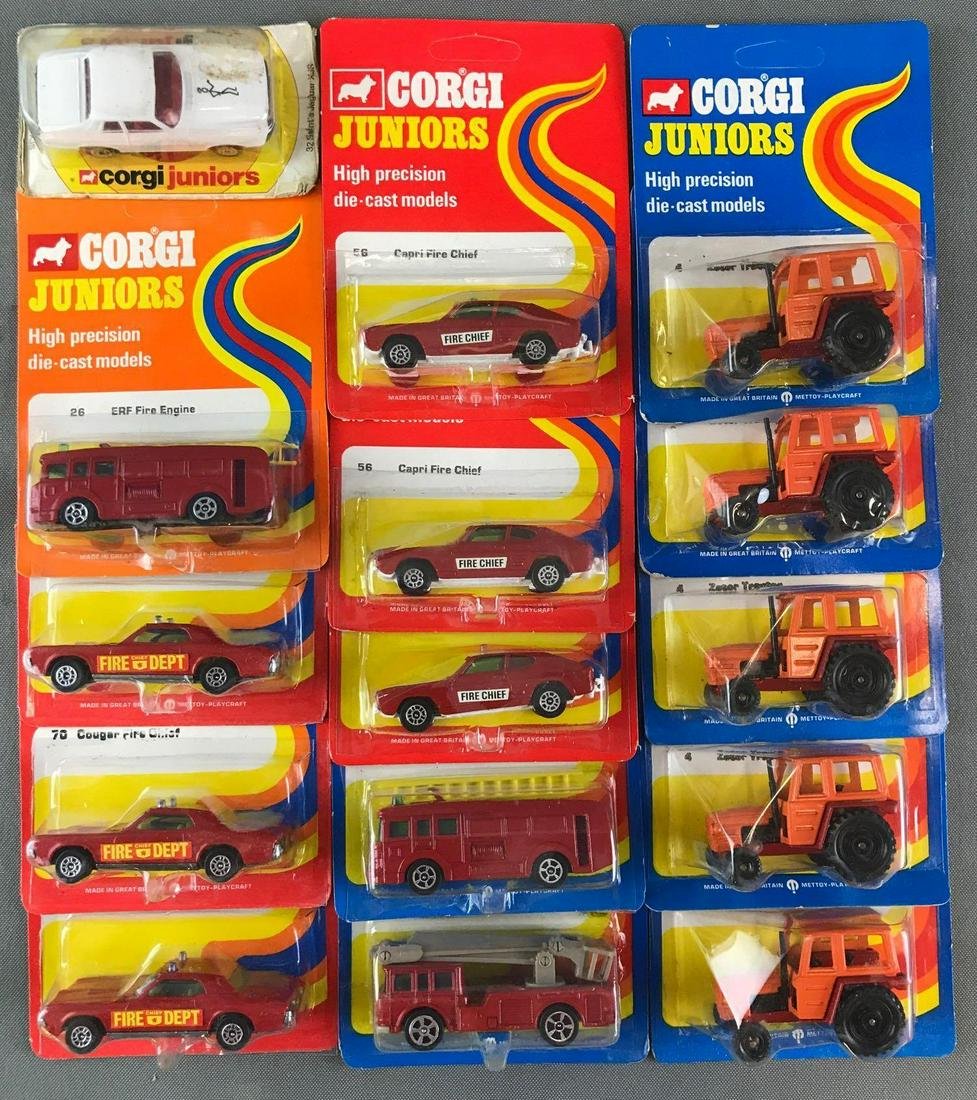 Group of 15 Corgi Junior die-cast vehicles in original (1 of 3)