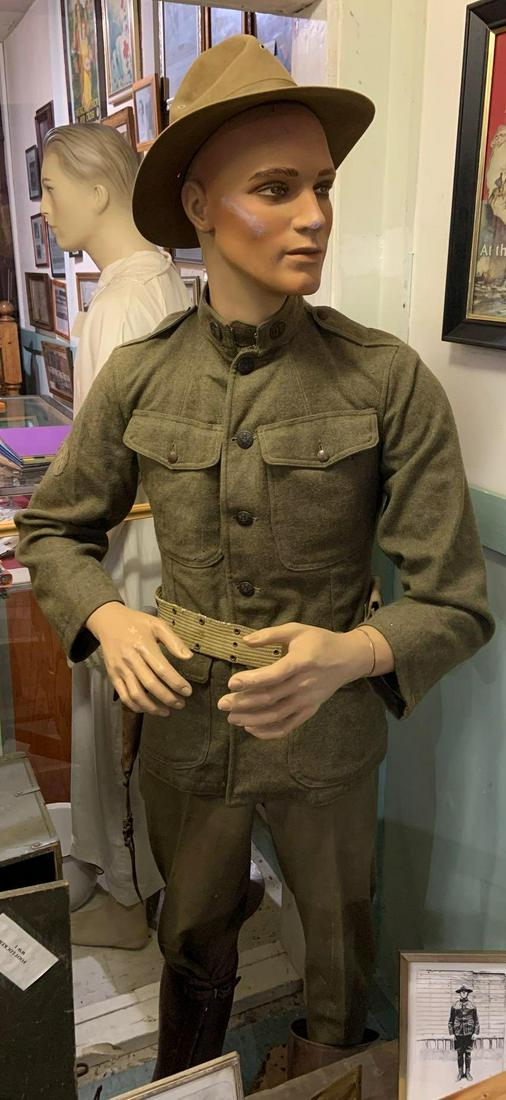 WW1 US infantry mechanic uniform (1 of 11)
