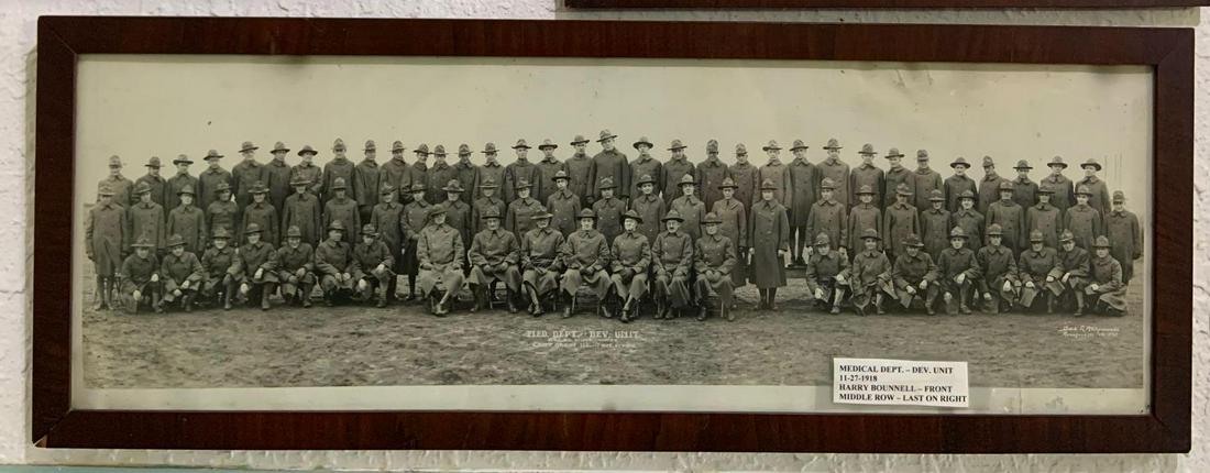 WW1 Camp Grant medical department photograph (1 of 4)