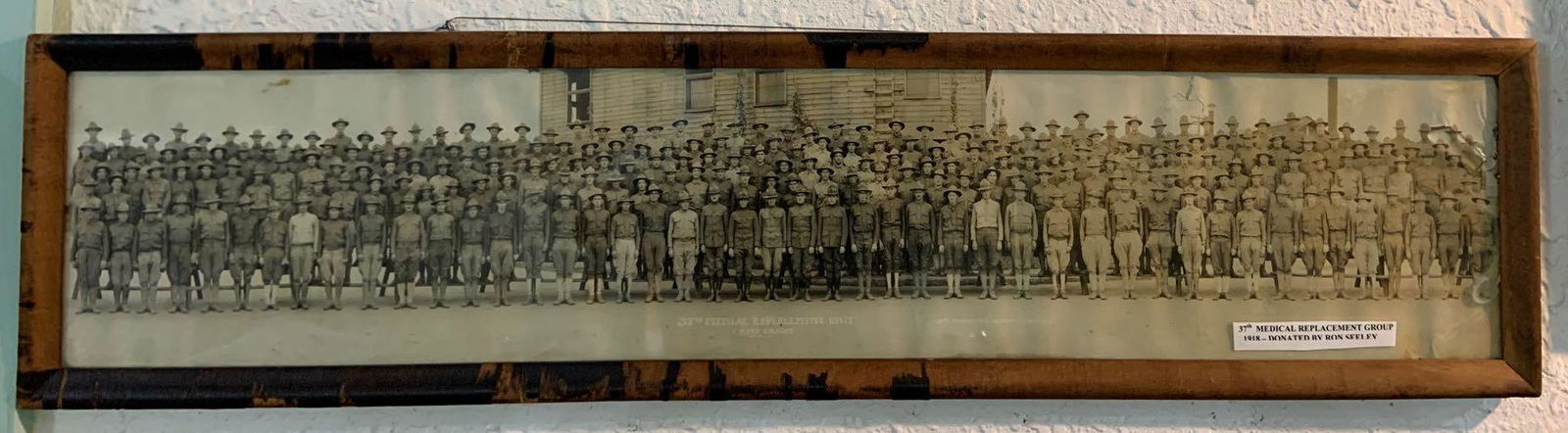 WW2 Camp Grant 37 medical replacement unit yard long (1 of 5)