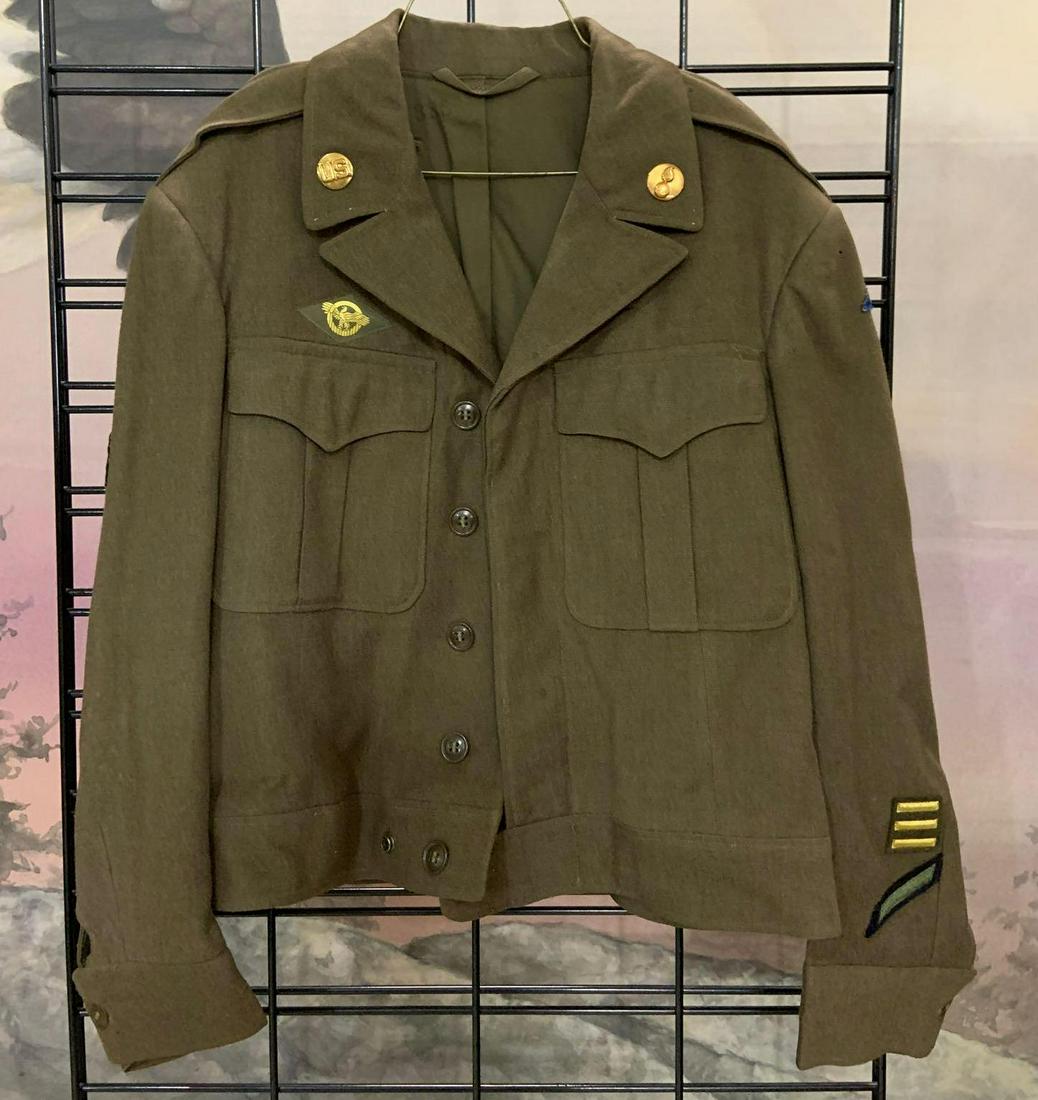 WW2 US 7th Army ordinance corps tunic (1 of 5)