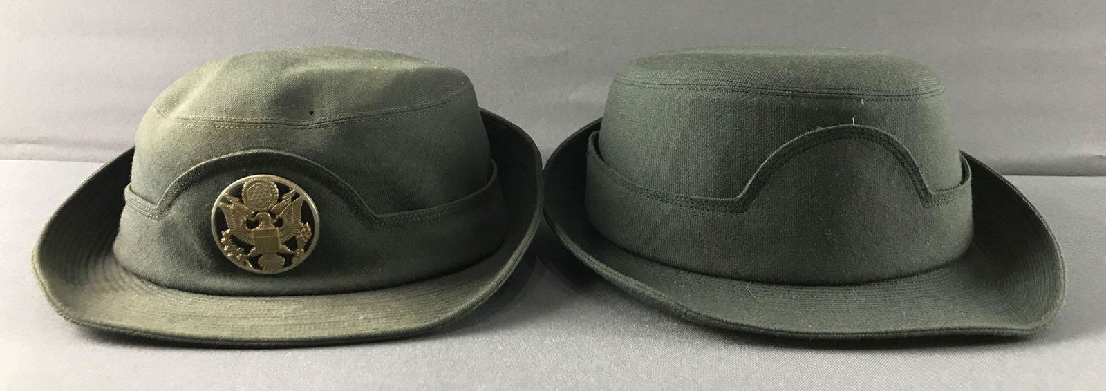Group of 2 WW2 US Ladies Officers AG 44 Hats (1 of 10)