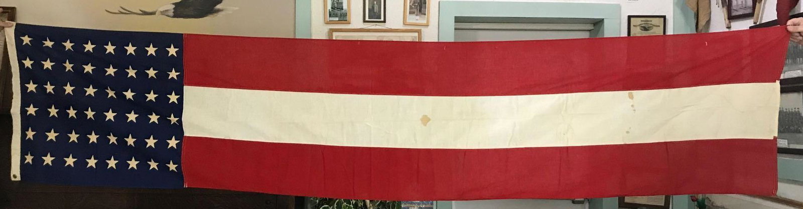 48-Star Bunting: 26x120 inches