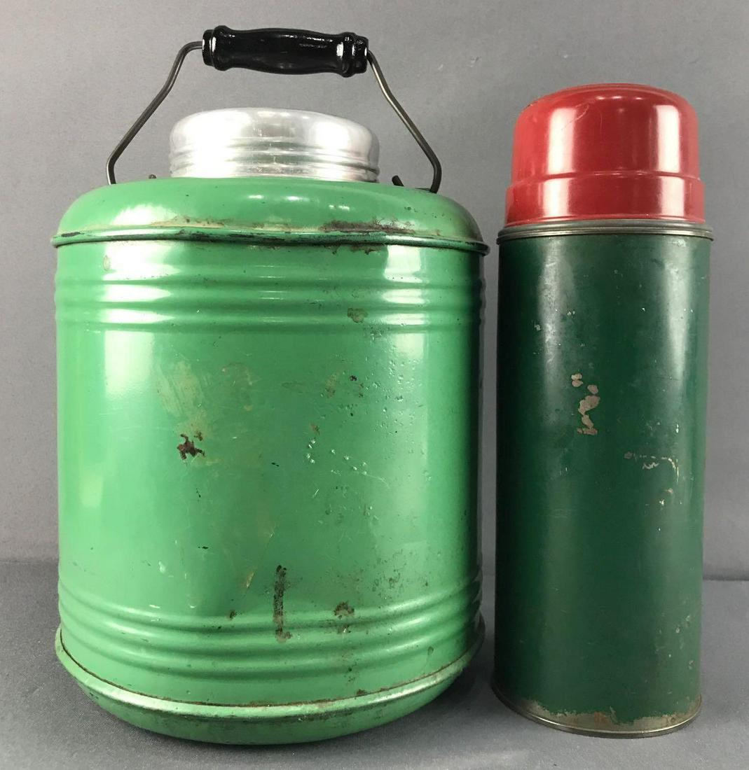 2 piece group vintage jug and thermos (1 of 11)