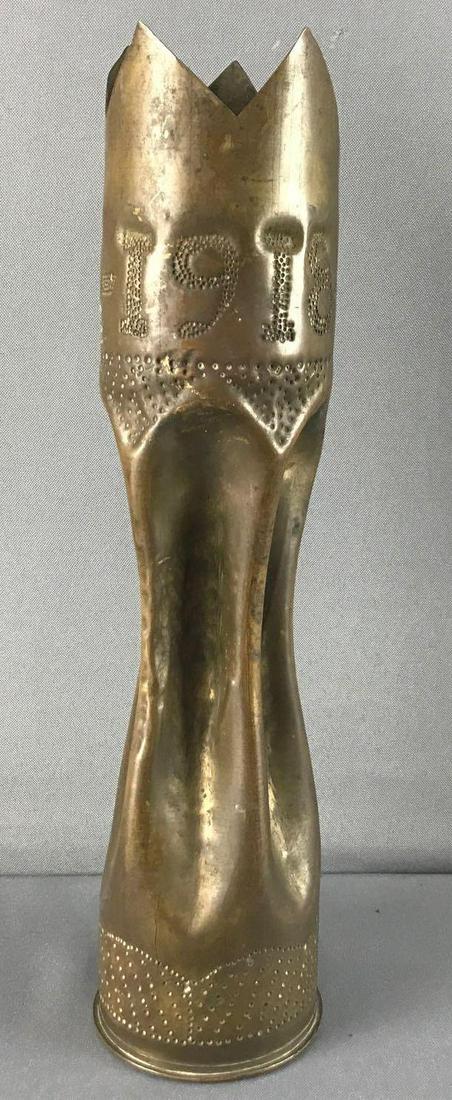 WW1 Artillery Shell Trench Art (1 of 8)