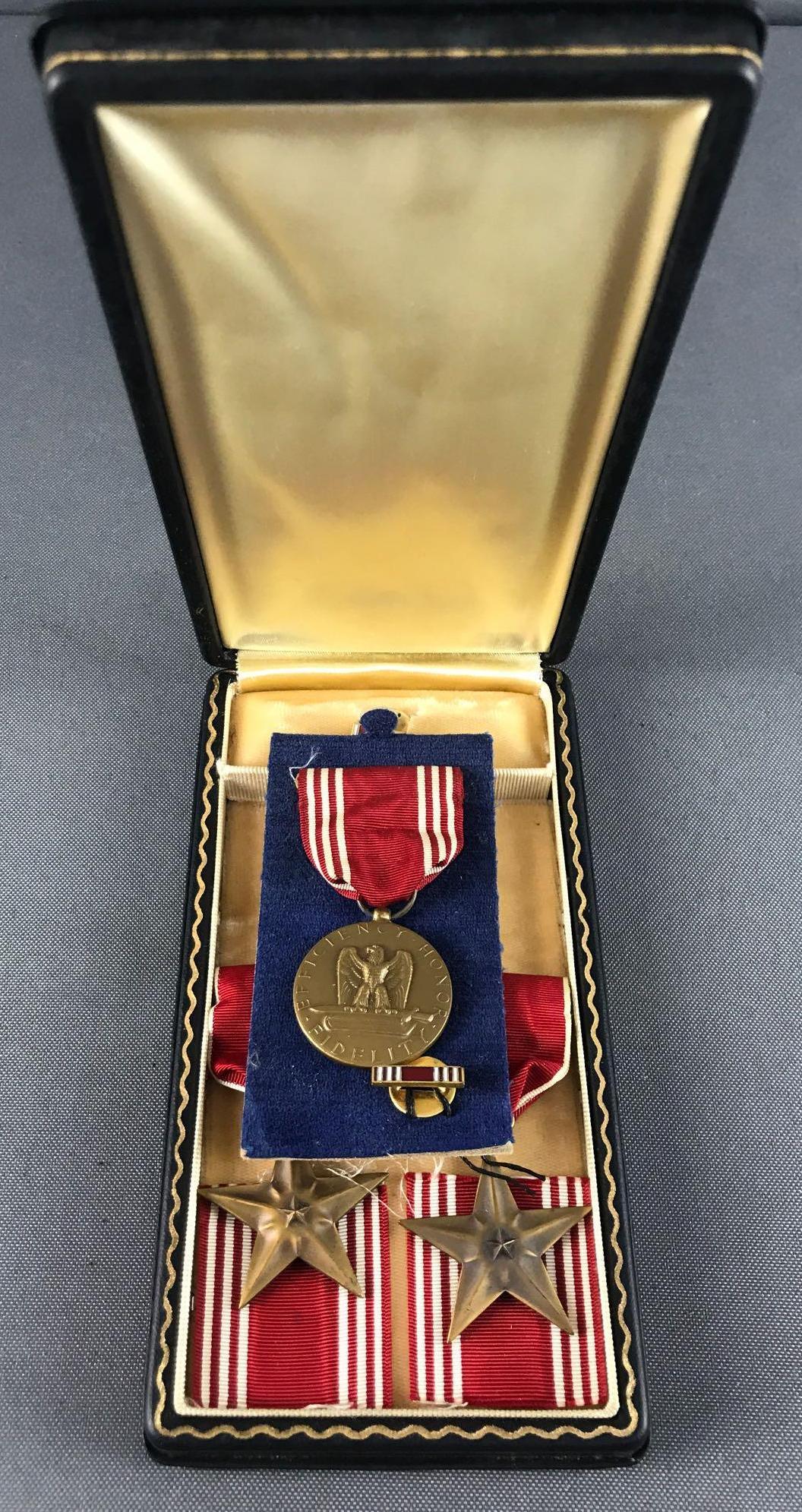 Group of assorted US Military medals and more (1 of 6)