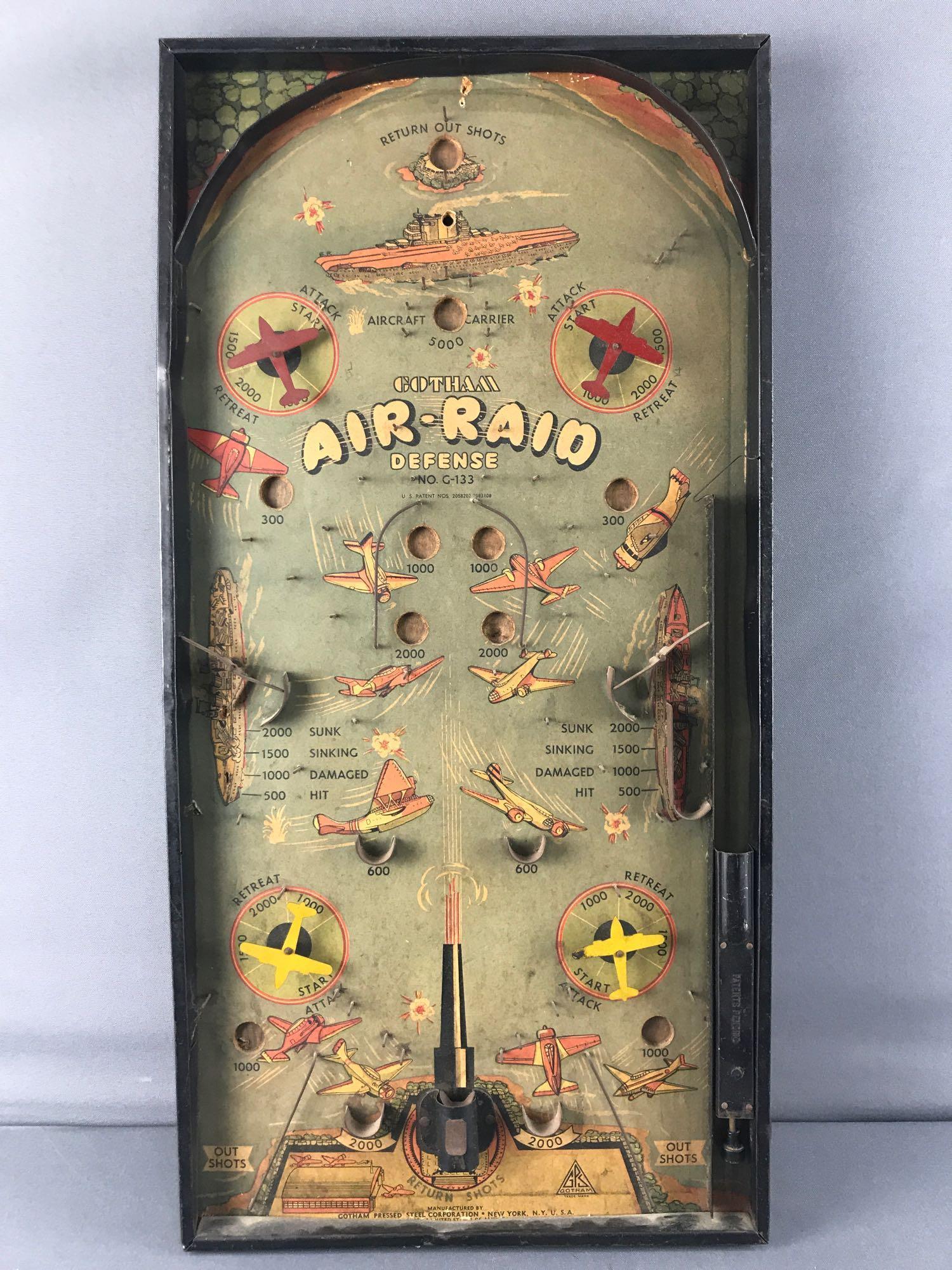 WW2 Gotham Air-Raid Defense game: 12x24x1 inch