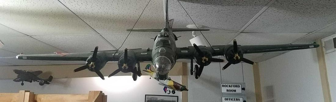 Large Model Army Bomber Plane. (1 of 2)