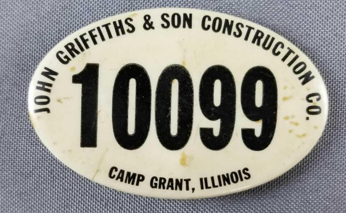 Vintage construction worker ID (1 of 3)