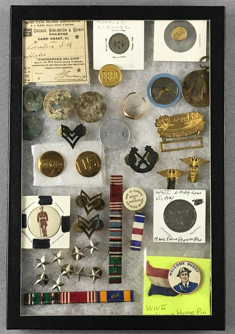 WW1 & WW2 Military Memorabilia (1 of 5)