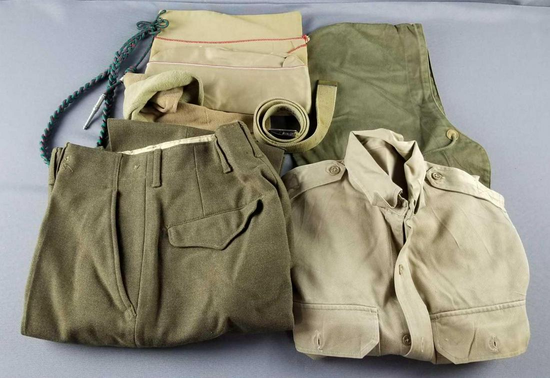 Group of military uniform items (1 of 5)
