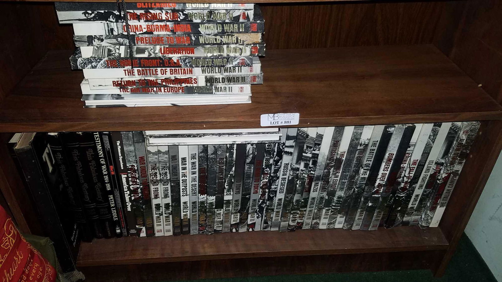 Contents of 2 Shelves. Books. (1 of 1)