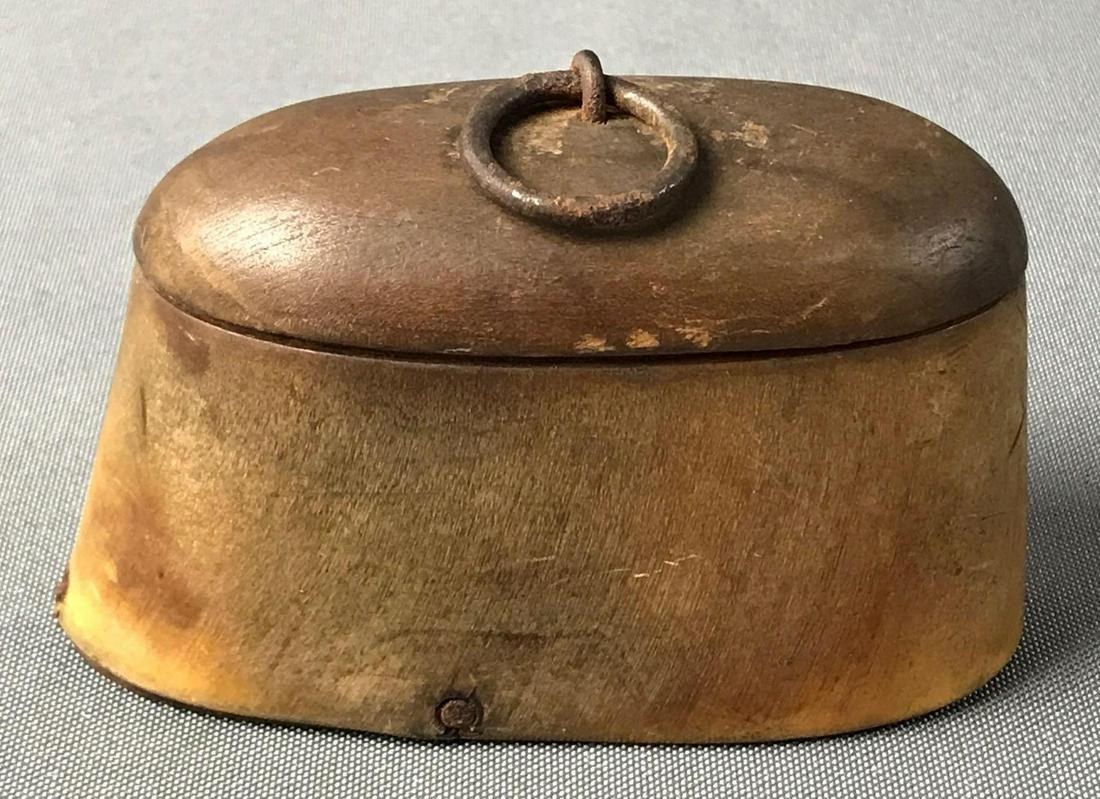 Antique Horn Snuff Box (1 of 3)
