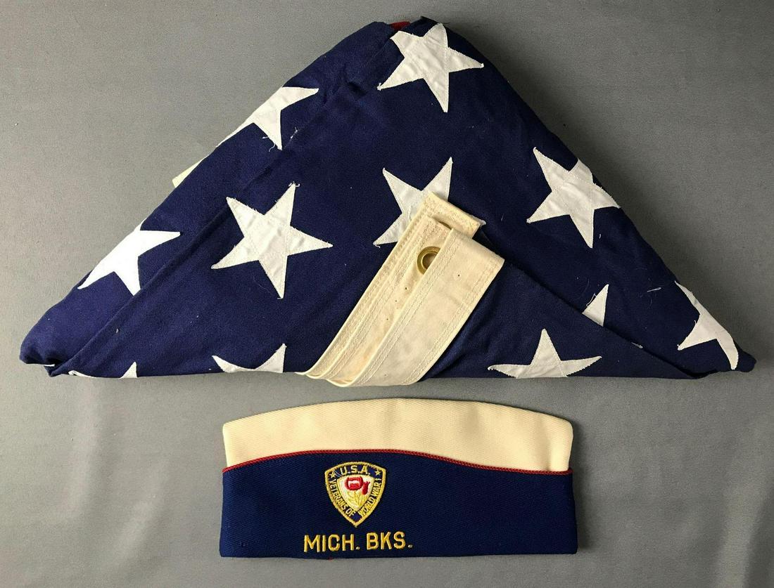 Modern Flag and Veterans Cap (1 of 3)