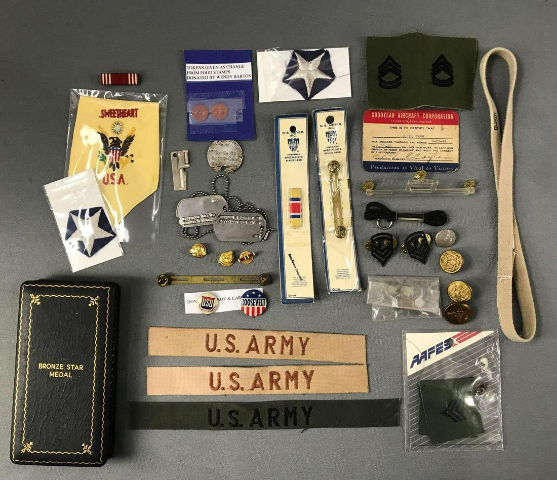 WW1 & WW2 Miscellaneous Military Items (1 of 5)