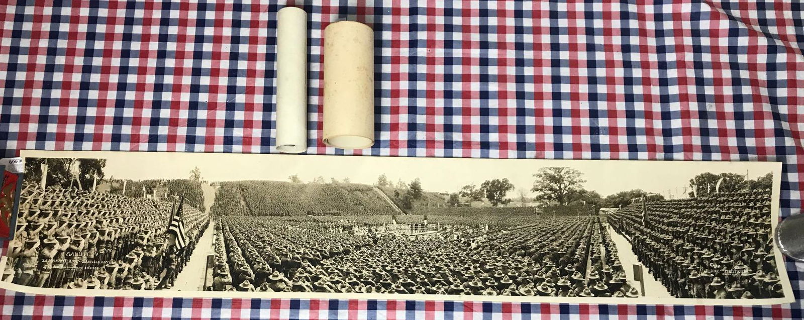 Group of 3 Camp Grant panoramic photographs (1 of 18)
