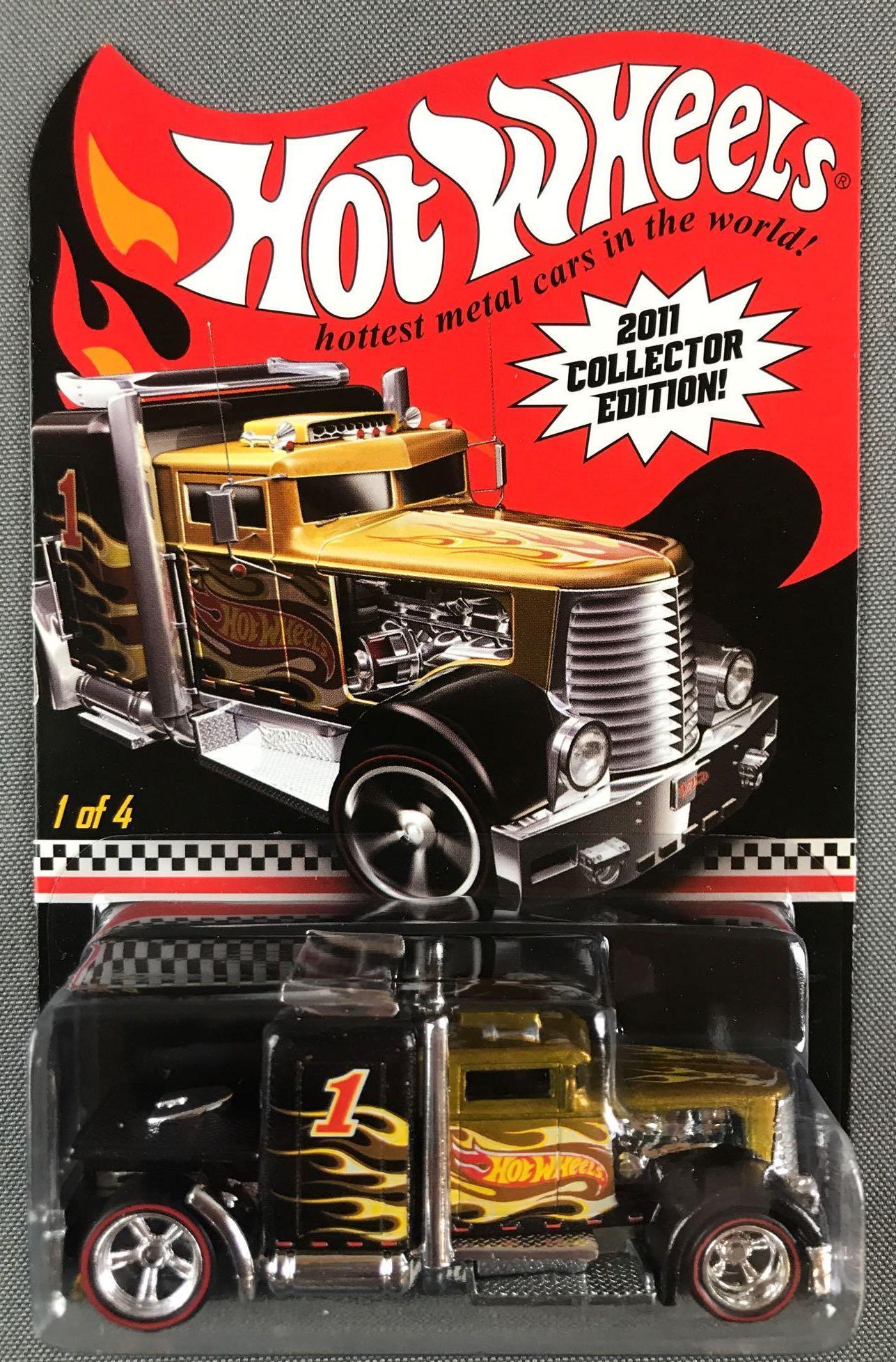 Hot Wheels 2011 Collector Edition Convoy Custom: New in original packaging and plastic clamshell.