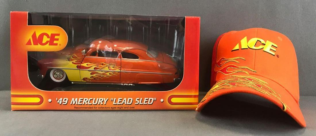 First Gear Ace Stores 49 Mercury ï¿½Lead Sledï¿½: 1:25 scale. New in original packaging and shipping box