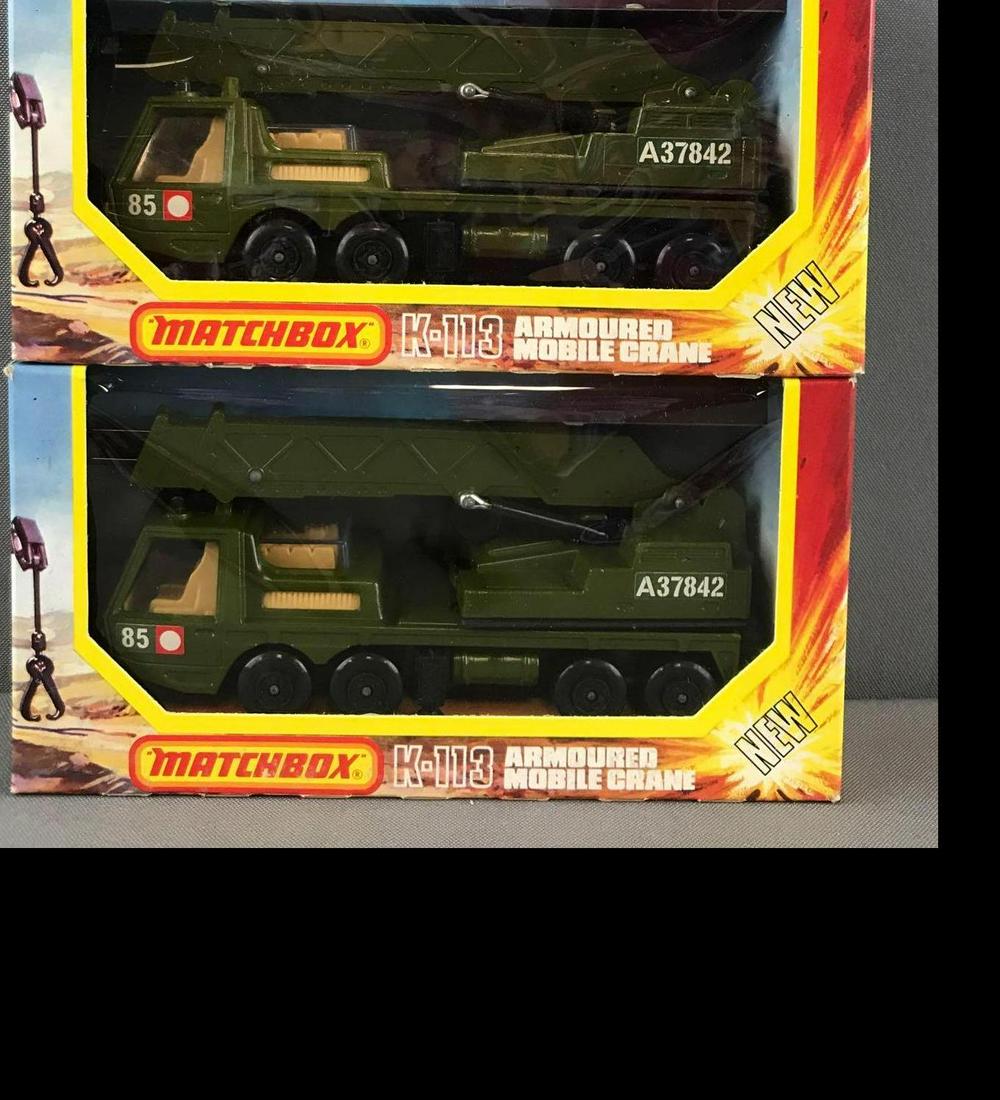 Group of 2 Matchbox Battle Kings No. K-113 Armoured: New in original packaging