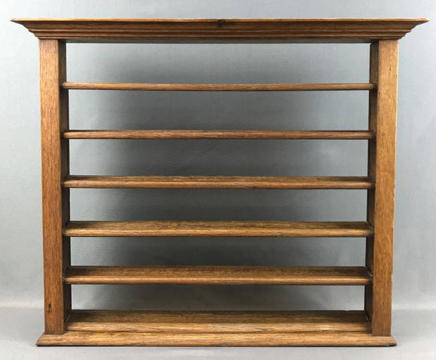 Antique Wooden Pool Ball Rack