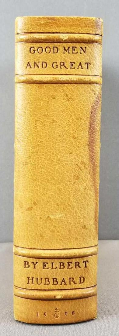 Antique (1908) Volume "Good Men and Great" by Elbert: 1908, Roycrofters