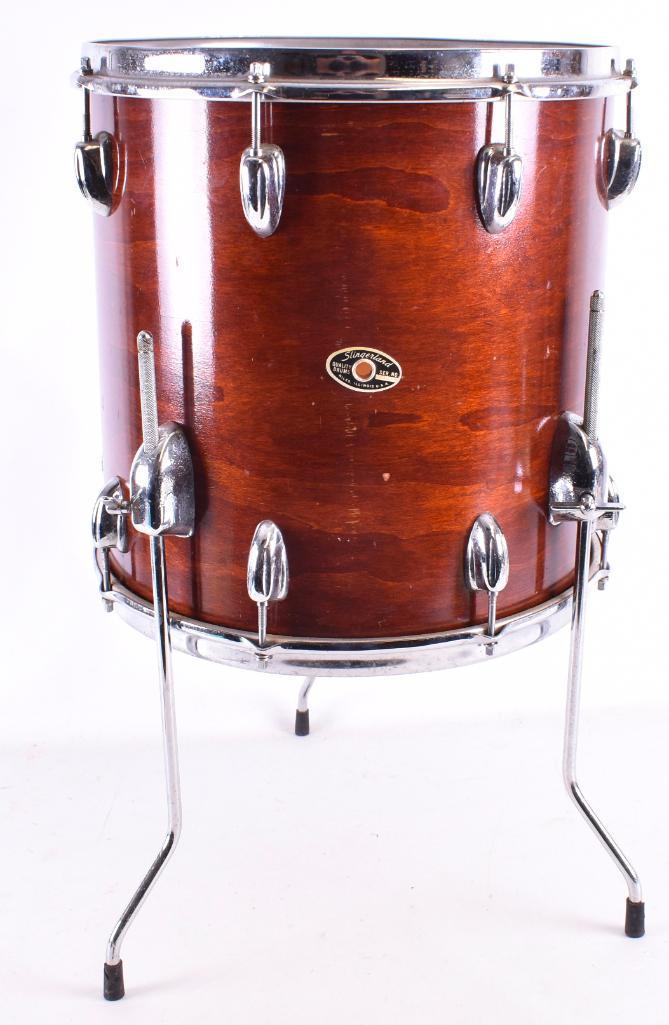 Vintage Slingerland Floor Tom Drum: 15 x 26 inches