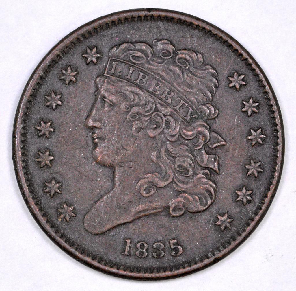 1835 Classic Head Half Cent (1 of 2)