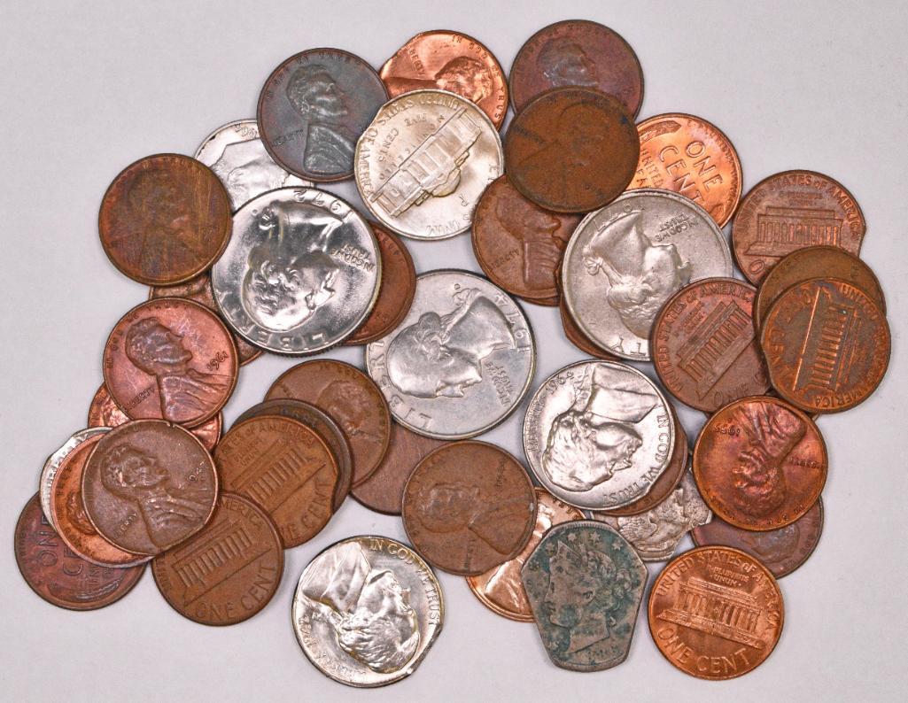 Group of (41) U.S. Error Coins (1 of 1)