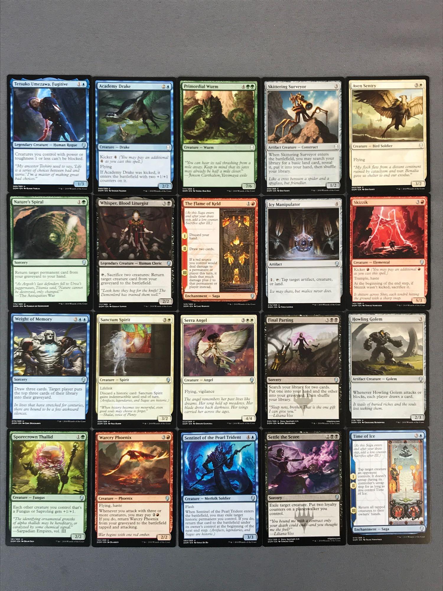 Group of Approximately 1000 Magic The Gathering Gaming: Includes Urgoros the Empty One, Memorial to War, Skizzik and more. May include duplicates.