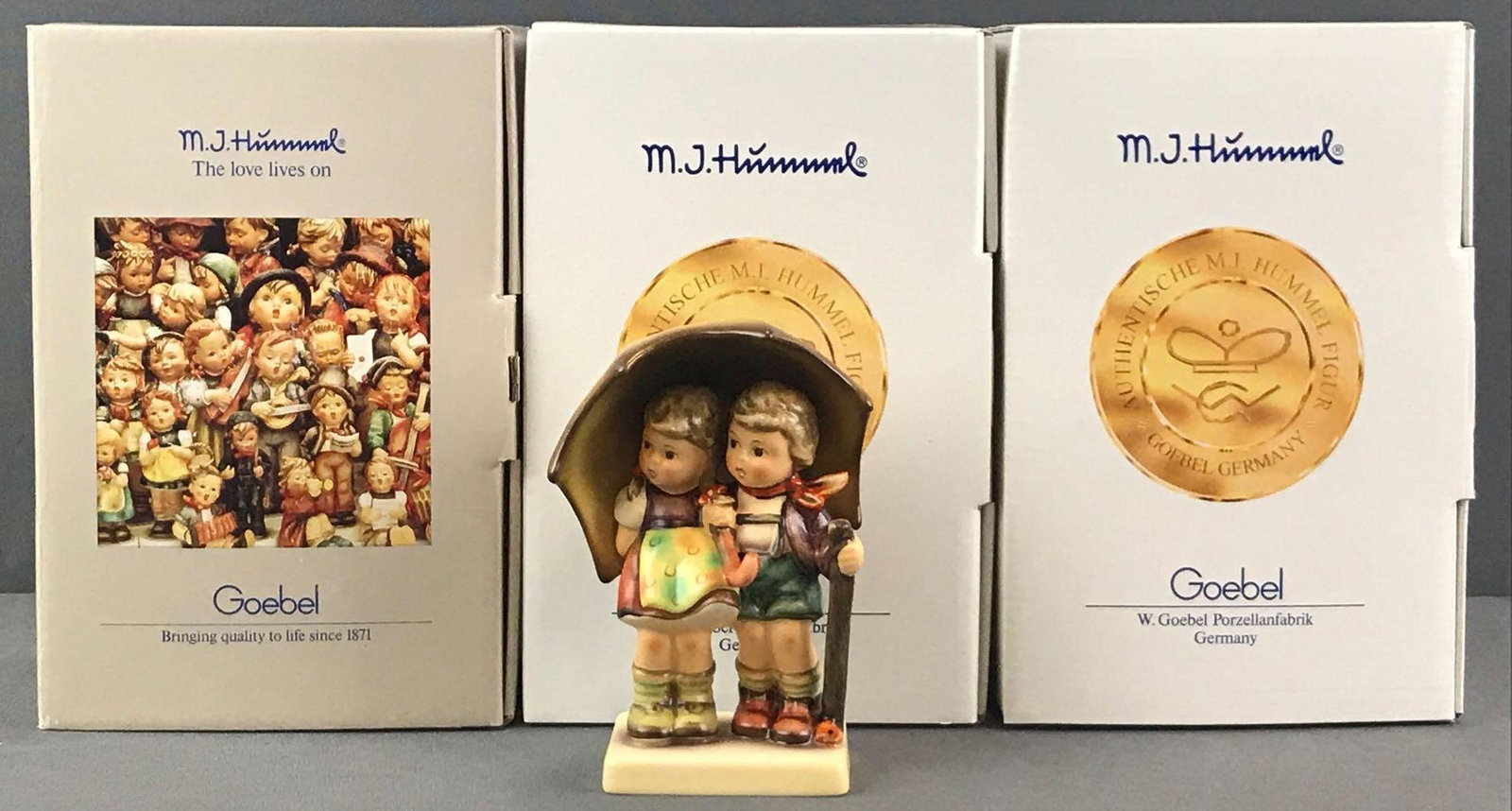 Group of 3 Goebel M.I. Hummel figurines in original (1 of 10)