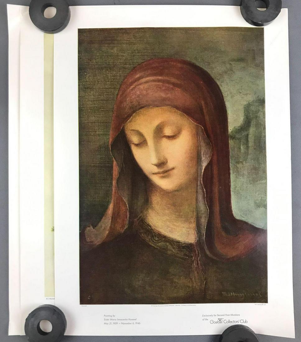 Group of 4 M.I. Hummel Art Prints (1 of 3)