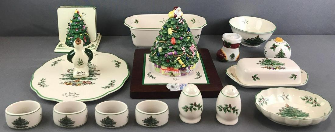 Group of 20+ pieces Spode Christmas Tree accessory (1 of 7)